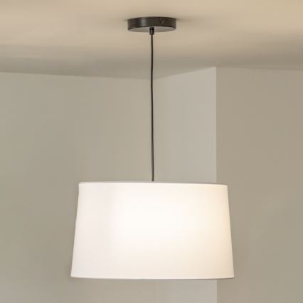 Brilagi - Lámpara colgante LED CERIA con cable, 1xE27/40W/230V, Ø 45 cm, blanco