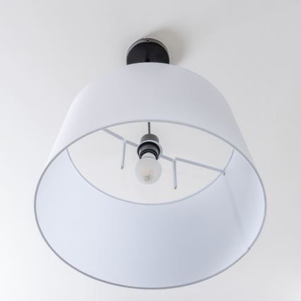 Brilagi - Lámpara colgante LED CERIA con cable, 1xE27/40W/230V, Ø 45 cm, blanco