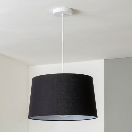 Brilagi - Lámpara colgante LED CERIA con cable 1xE27/40W/230V Ø 45 cm negra
