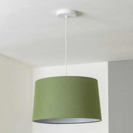 Brilagi - Lámpara colgante LED CERIA con cable 1xE27/40W/230V Ø 45 cm verde