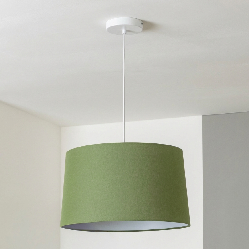 Brilagi - Lámpara colgante LED CERIA con cable 1xE27/40W/230V Ø 45 cm verde