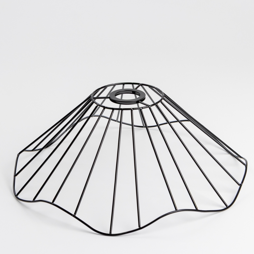 Brilagi - Lámpara colgante LED CERIA WIRE suspendida en cable 1xE27/40W/230V diámetro 40 cm negra