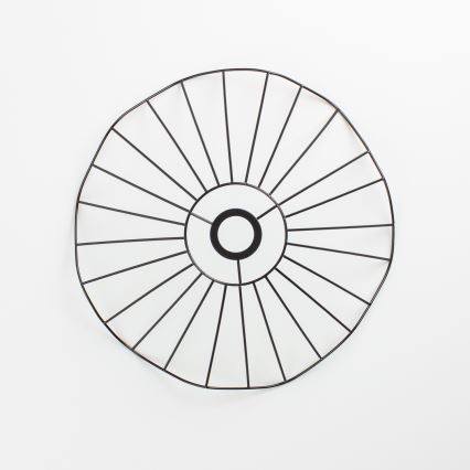 Brilagi - Lámpara colgante LED CERIA WIRE suspendida en cable 1xE27/40W/230V diámetro 40 cm negra