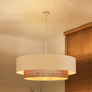 Brilagi - Lámpara colgante LED con cable BOHO STYLE 3xE27/15W/230V Ø 80 cm