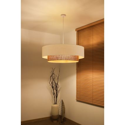 Brilagi - Lámpara colgante LED con cable BOHO STYLE 3xE27/15W/230V Ø 80 cm