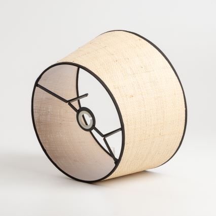 Brilagi - Lámpara colgante LED con cable CERIA 1xE27/40W/230V Ø 35 cm beige