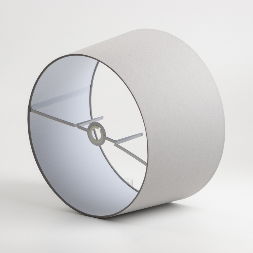 Brilagi - Lámpara colgante LED con cable CERIA 1xE27/40W/230V Ø 45 cm gris