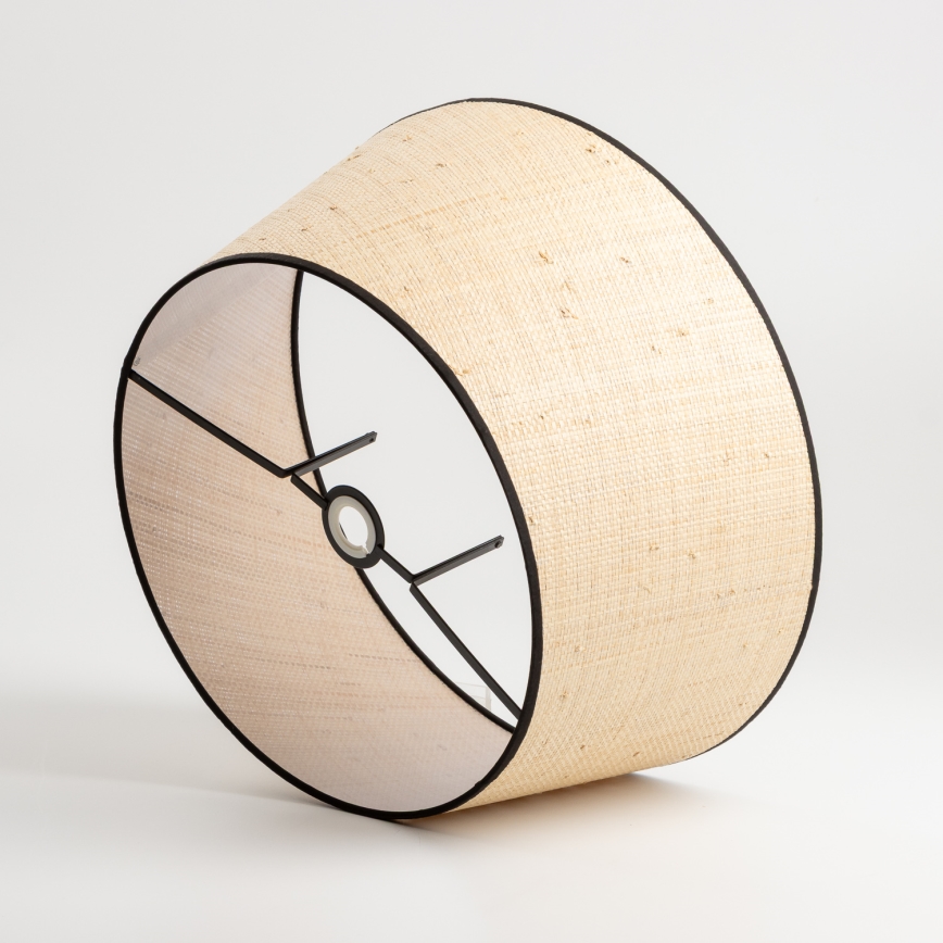 Brilagi - Lámpara colgante LED con cable CERIA 1xE27/40W/230V Ø 50 cm beige