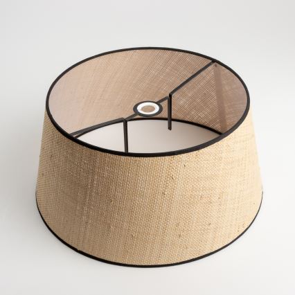 Brilagi - Lámpara colgante LED con cable CERIA 1xE27/40W/230V Ø 50 cm beige