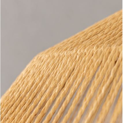 Brilagi - Lámpara colgante LED con cable CERIA BOHO 1xE27/40W/230V Ø 50 cm marrón