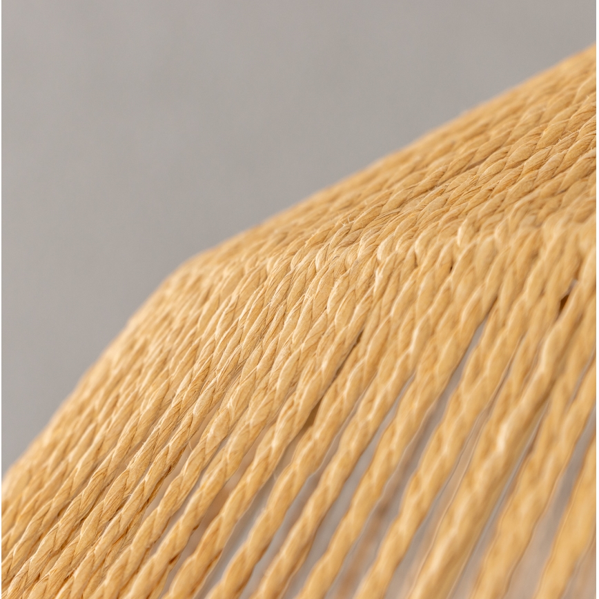 Brilagi - Lámpara colgante LED con cable CERIA BOHO 1xE27/40W/230V Ø 50 cm marrón