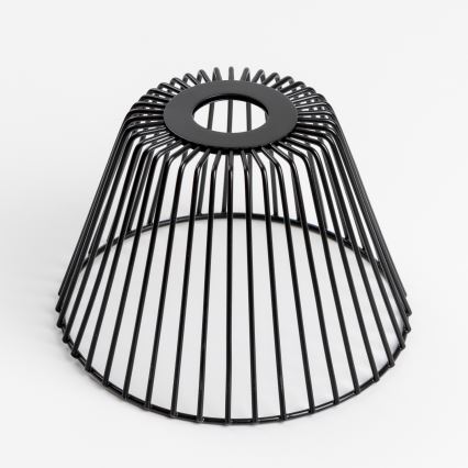 Brilagi - Lámpara colgante LED con cable CERIA WIRE 1xE27/40W/230V Ø 21 cm negra