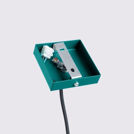 Brilagi - Lámpara colgante LED con cable CRESTO 1xGU10/10W/230V turquesa