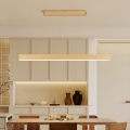 Brilagi - Lámpara colgante LED con cable SLEEKLINE LED/40W/230V 3000/4500/6000K acabado roble