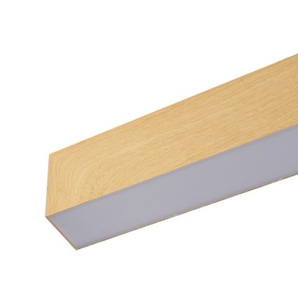 Brilagi - Lámpara colgante LED con cable SLEEKLINE LED/40W/230V 3000/4500/6000K acabado roble