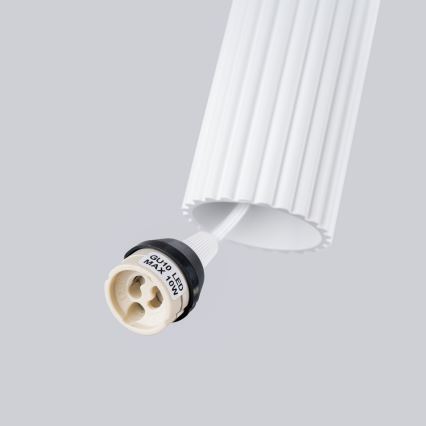 Brilagi - Lámpara colgante LED CRESTO 3xGU10/10W/230V blanca