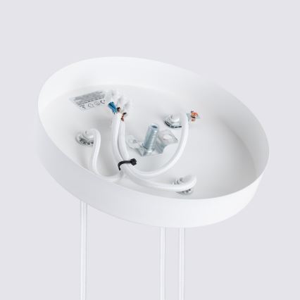 Brilagi - Lámpara colgante LED CRESTO 3xGU10/10W/230V blanca