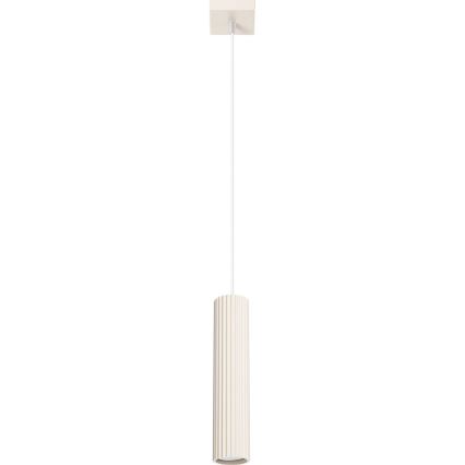 Brilagi - Lámpara colgante LED CRESTO en cable 1xGU10/10W/230V color crema