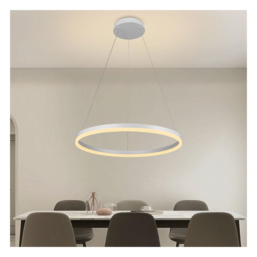 Brilagi - Lámpara colgante LED regulable con cable CIRCLE LED/42W/230V 3000-6500K Ø 60 cm + mando a distancia