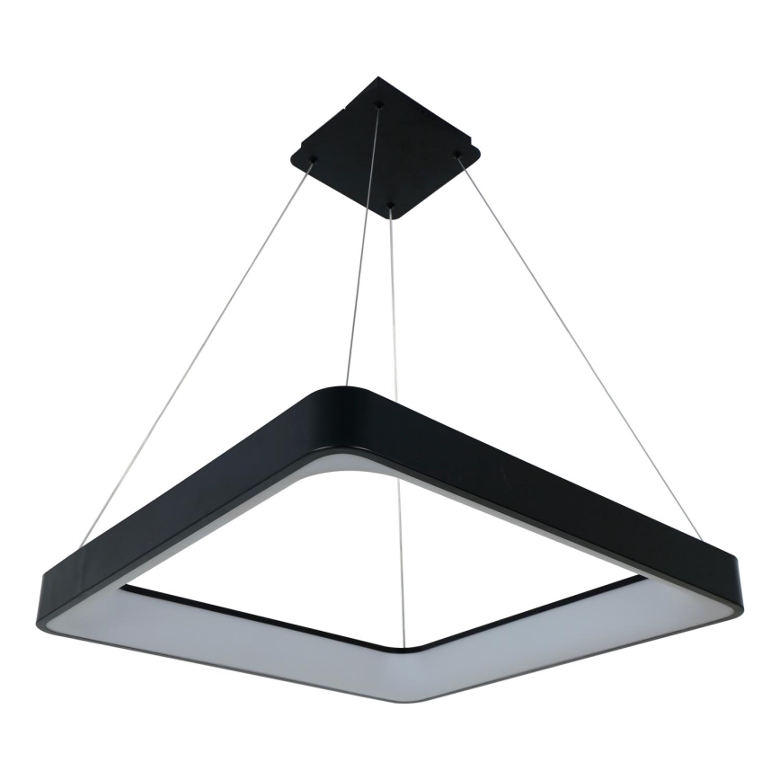 Brilagi - Lámpara colgante LED regulable con cable FALCON II LED/125W/230V 3000-6500K 60x60 cm negra + mando a distancia