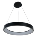 Brilagi - Lámpara colgante LED regulable con cable FALCON II LED/99W/230V 3000–6500K Ø 60 cm negra + mando a distancia