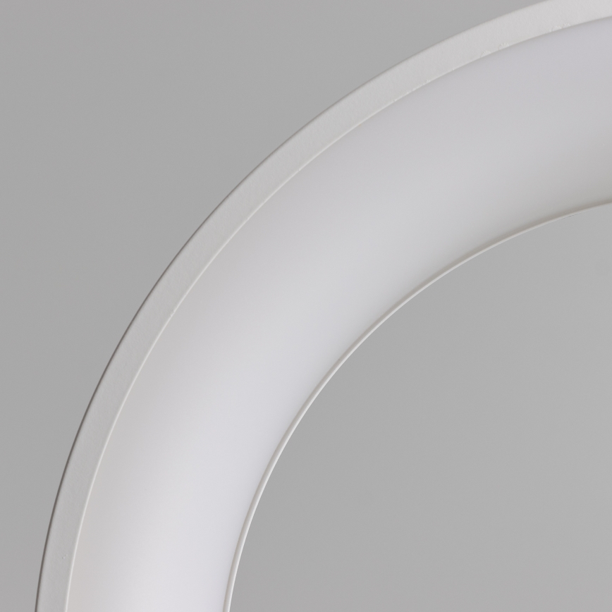 Brilagi - Lámpara colgante LED regulable con cable FALCON LED/80W/230V 3000-6500K Ø 60 cm blanca + mando a distancia