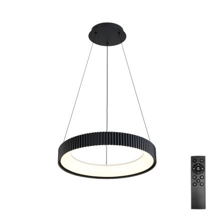 Brilagi - Lámpara colgante LED regulable con cable FALCON MODERN LED/30W/230V 3000-6500K Ø 40 cm negra + mando a distancia