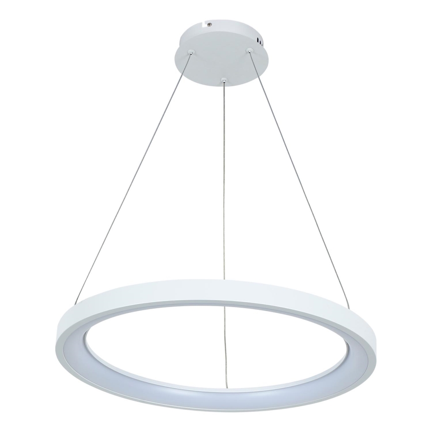Brilagi - Lámpara colgante LED regulable con cable FALCON SLIM LED/42 W/230 V 3000–6500 K Ø 50 cm blanca + mando a distancia