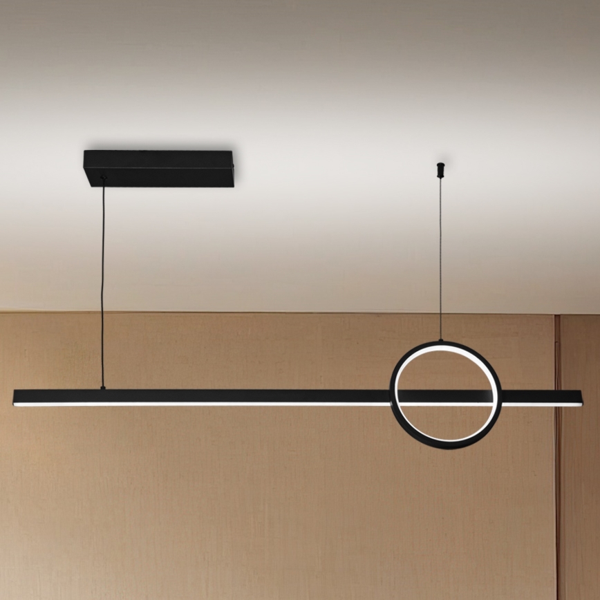 Brilagi - Lámpara colgante LED regulable con cable NIVIO LED/20W/230V 3000/4000/6000K + mando a distancia