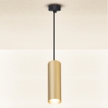 Brilagi - Lámpara colgante LED regulable con cable SELE 1xGU10/6,5W/230V 2700-6500K negro/dorado