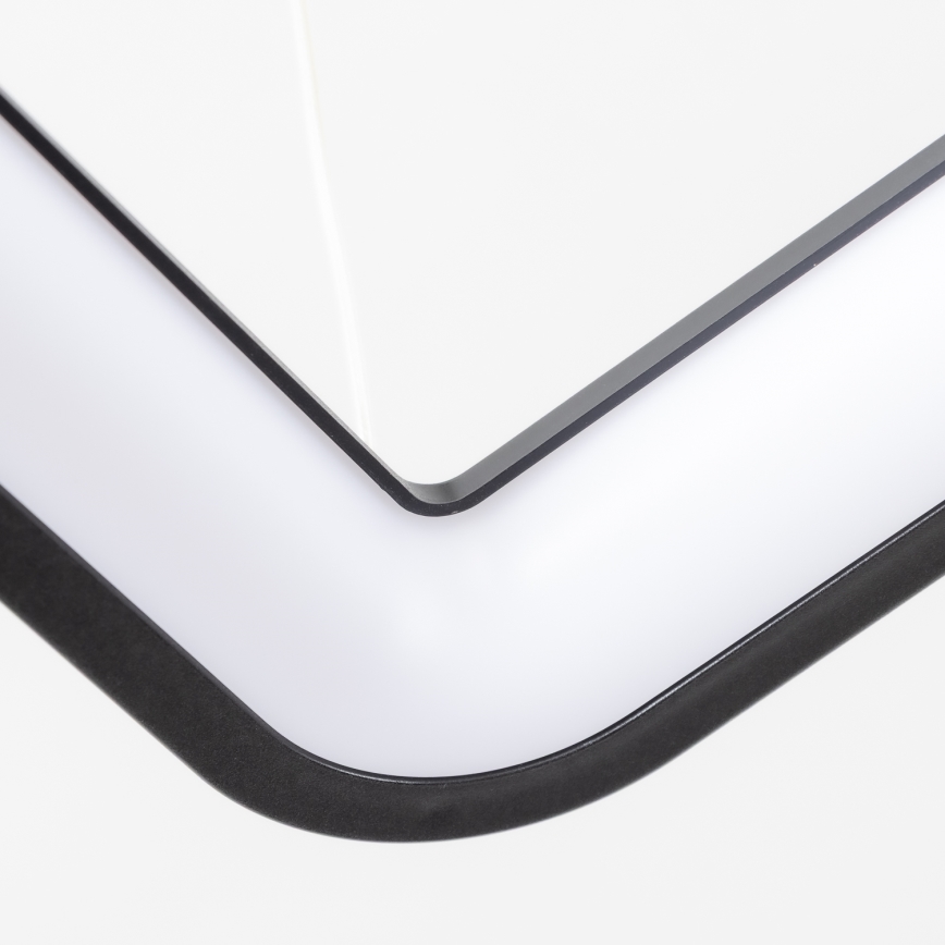 Brilagi - Lámpara colgante LED regulable FALCON SLIM LED/50W/230V 3000-6500K 50x50 cm negra + mando a distancia