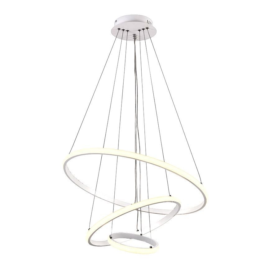 Brilagi - Lámpara colgante LED regulable con cable CIRCLE LED/90W/230V 3000-6500K Ø 60 cm + mando a distancia