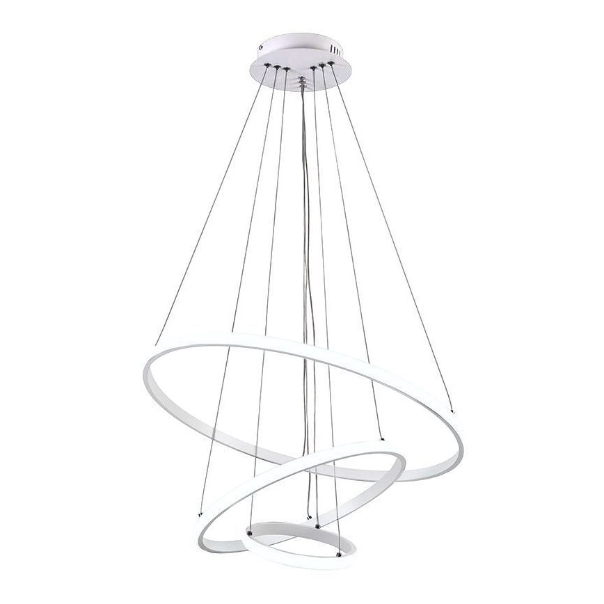 Brilagi - Lámpara colgante LED regulable con cable CIRCLE LED/90W/230V 3000-6500K Ø 60 cm + mando a distancia