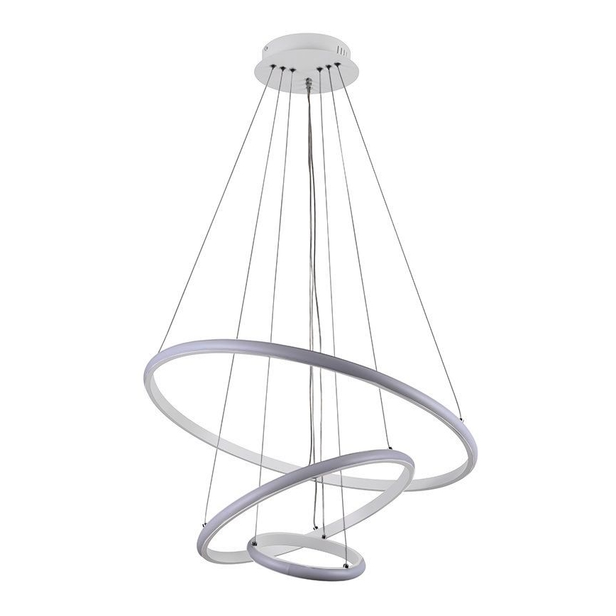 Brilagi - Lámpara colgante LED regulable con cable CIRCLE LED/90W/230V 3000-6500K Ø 60 cm + mando a distancia