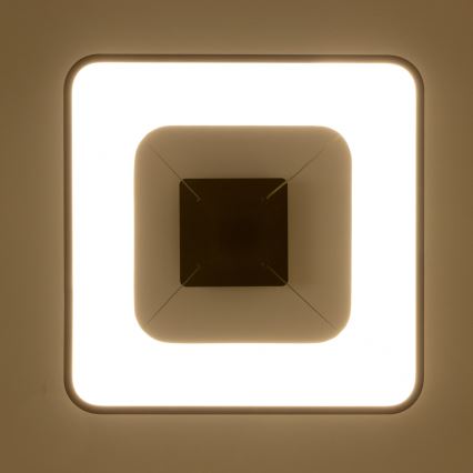 Brilagi - Lámpara colgante LED regulable con cable FALCON II LED/80W/230V 3000-6500K 40x40 cm negro + mando a distancia