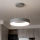 Brilagi - Lámpara colgante LED regulable en cable FALCON LED/80W/230V 3000-6500K Ø 60 cm gris + mando a distancia