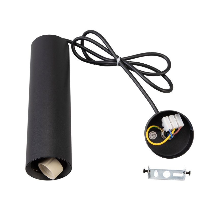 Brilagi - Lámpara colgante LED RGBW regulable SELE con cable 1xGU10/6W/230V 3000K negra
