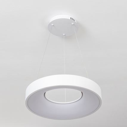 Brilagi - Lámpara colgante LED regulable con cable FALCON II LED/67W/230V 3000-6500K diám. 40 cm blanco + mando a distancia