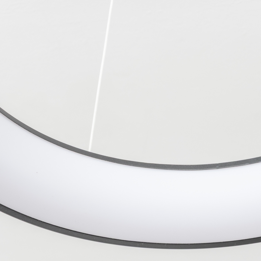 Brilagi - Lámpara colgante LED regulable con cable FALCON II LED/99W/230V 3000–6500K Ø 60 cm negra + mando a distancia