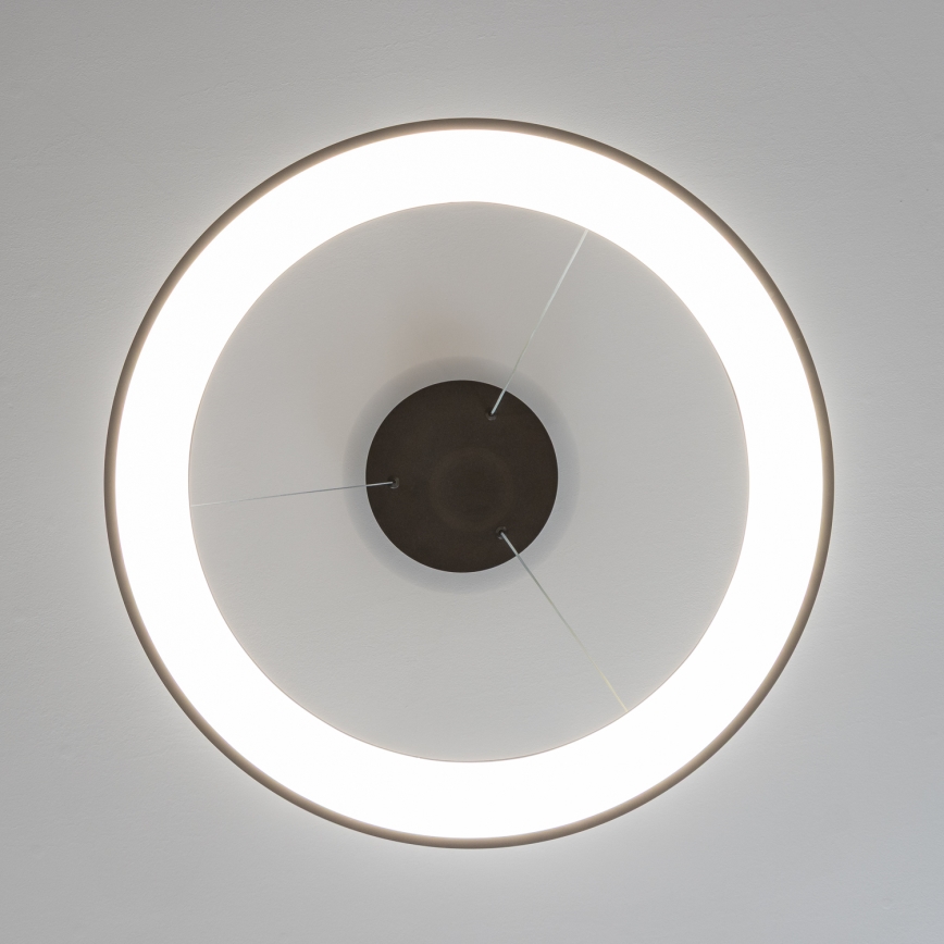 Brilagi - Lámpara colgante LED regulable con cable FALCON II LED/99W/230V 3000-6500K Ø 60 cm negra + mando a distancia