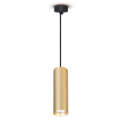 Brilagi - Lámpara colgante LED regulable con cable SELE 1xGU10/6,5W/230V 2700-6500K negro/dorado