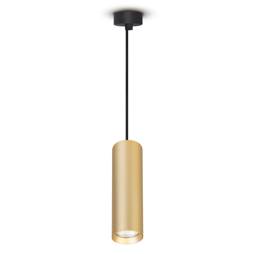 Brilagi - Lámpara colgante LED regulable con cable SELE 1xGU10/6,5W/230V 2700-6500K negro/dorado