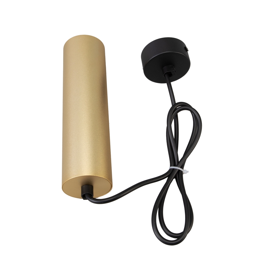 Brilagi - Lámpara colgante LED regulable con cable SELE 1xGU10/6,5W/230V 2700-6500K negro/dorado