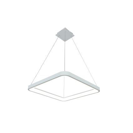 Brilagi - Lámpara colgante LED regulable FALCON SLIM LED/50W/230V 3000-6500K 50x50 cm blanca + control remoto