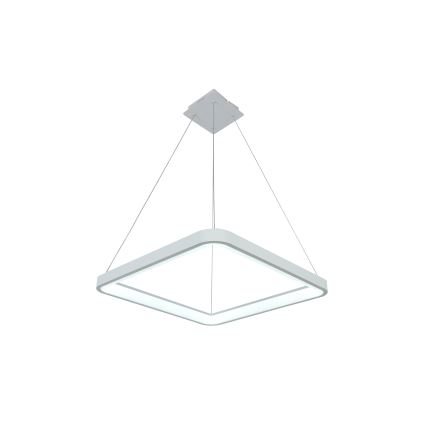 Brilagi - Lámpara colgante LED regulable FALCON SLIM LED/50W/230V 3000-6500K 50x50 cm blanca + control remoto