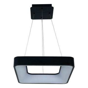 Brilagi - Lámpara colgante LED regulable suspendida en cable FALCON II LED/80W/230V 3000-6500K 40x40 cm negra + mando a distancia