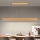 Brilagi - Lámpara colgante LED regulable suspendida por cable SLIMLINE LED/40W/230V 3000-6000K acabado en roble + mando a distancia
