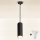 Brilagi - Lámpara colgante LED RGBW regulable de cable SELE 1xGU10/6,5W/230V 2700-6500K negro/dorado
