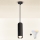 Brilagi - Lámpara colgante LED RGBW regulable SELE con cable 1xGU10/6,5W/230V 2700-6500K negra