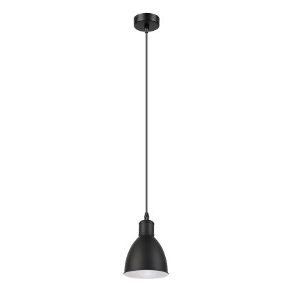 Brilagi - Lámpara colgante LED RIDDY con cable 1xE27/60W/230V negra
